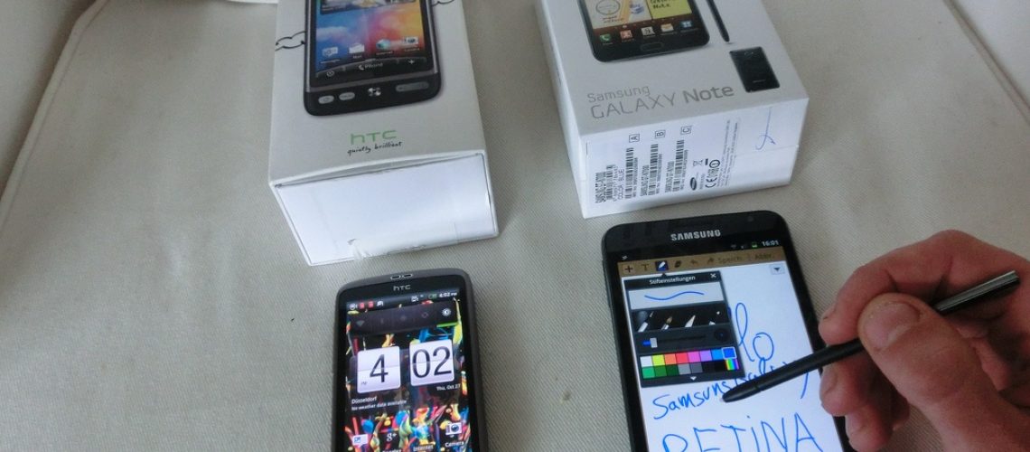 Goodbye HTC Desire, Hello Galaxy NOTE